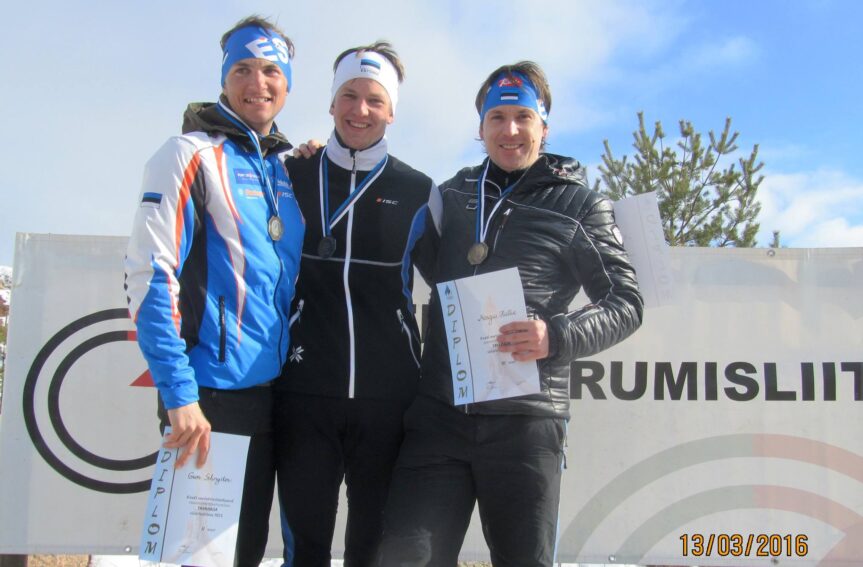 Suusaorienteerumise pika raja meistrid on Daisy Kudre ja Mattis Jaama
