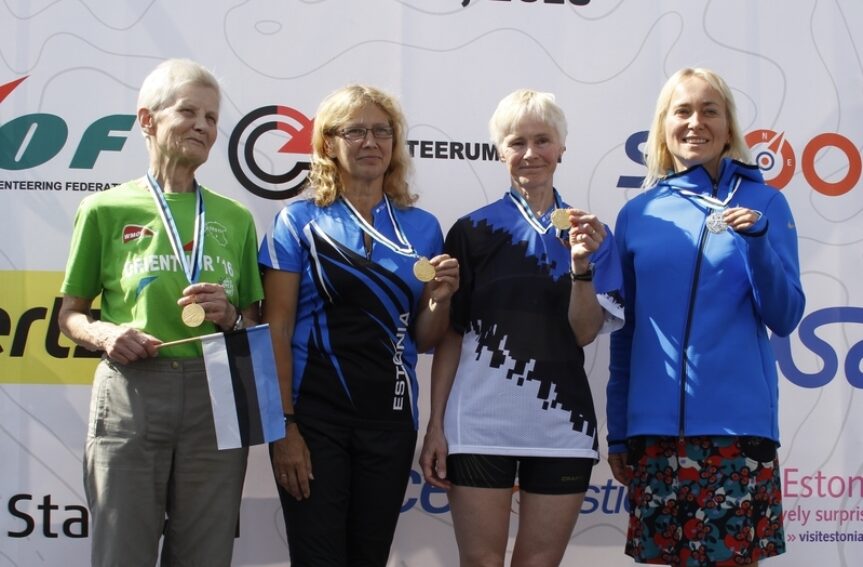 Eestile veteranide MM-i sprindist 3 kulda!