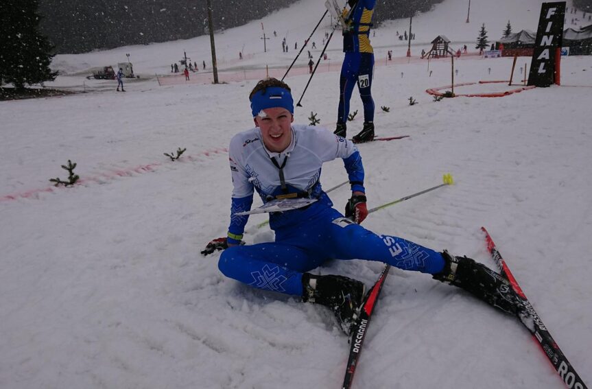 Sander Pritsik jõudis suusaorienteerumise noorte EMil esikuuikusse.