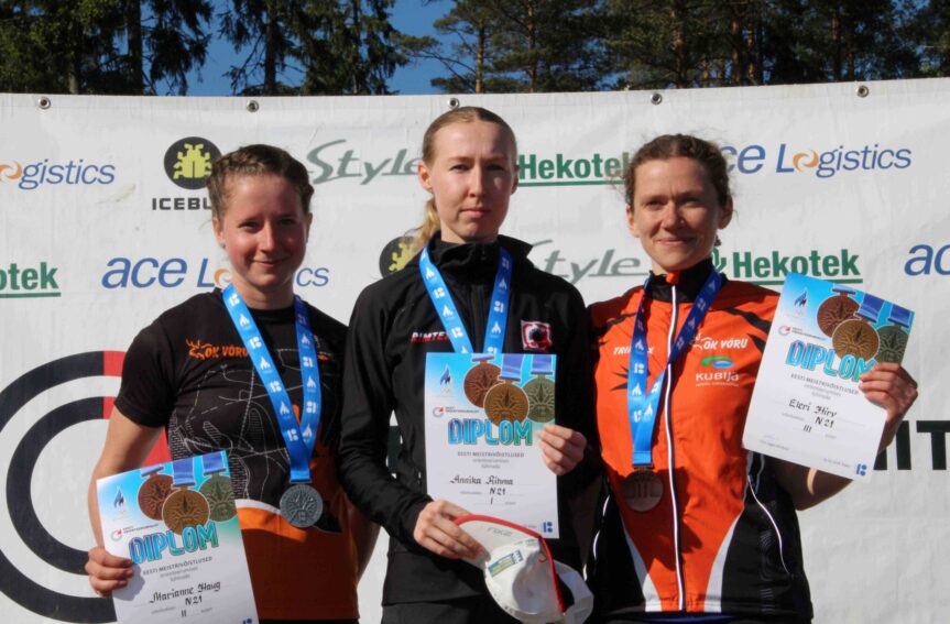 Eesti meistriteks lühirajal tulid Annika Rihma ja Timo Sild