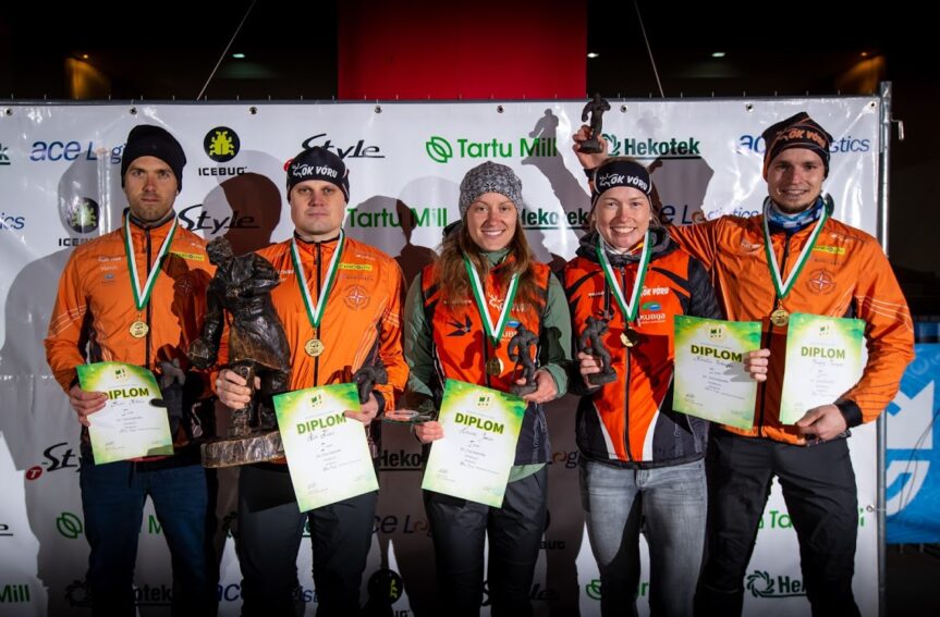 60. Jüriööjooksu Viljandi lossimägedes võitsid võrokesed.