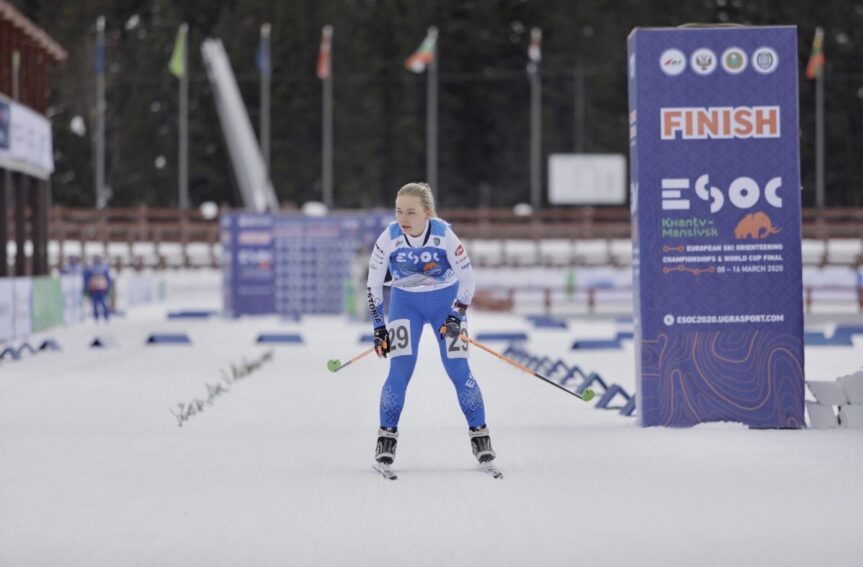 Daisy Kudre sai suusaorienteerumise EMi avadistantsil 10., Mattis Jaama 16. koha