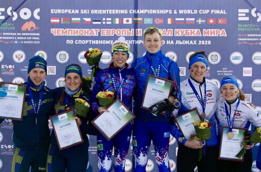 Eesti võitis suusaorienteerumise EMi sprinditeates pronksmedali