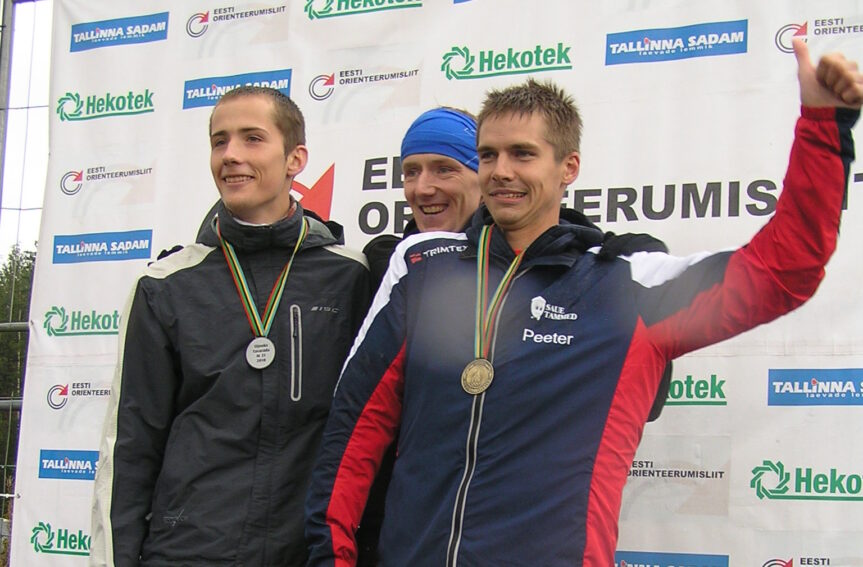 Tavaraja orienteerumismeistrid selgusid lausvihmas