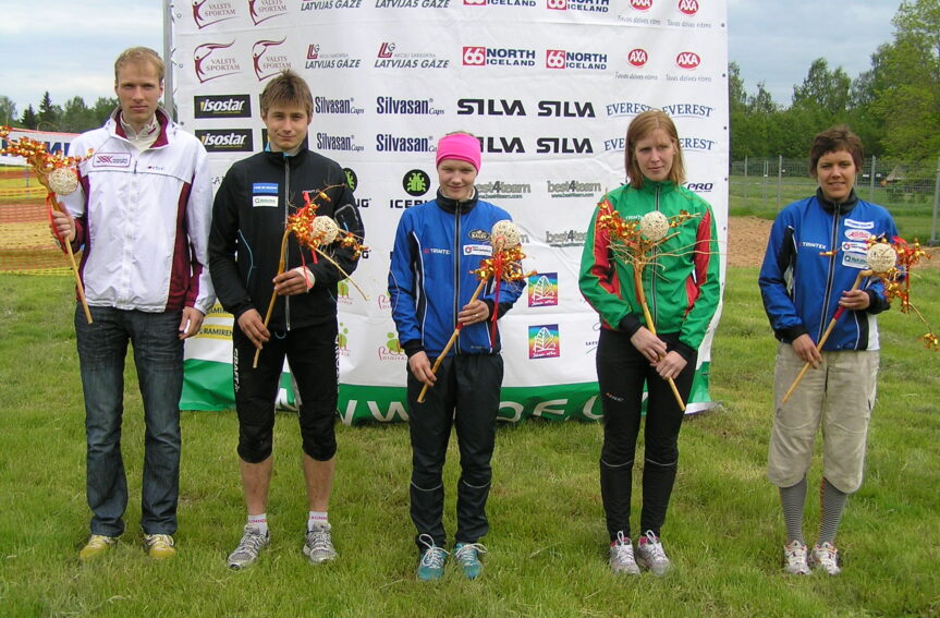 Timo Sild Balti meister, Anu Åkerman ja Merike Vanjuk teine-kolmas
