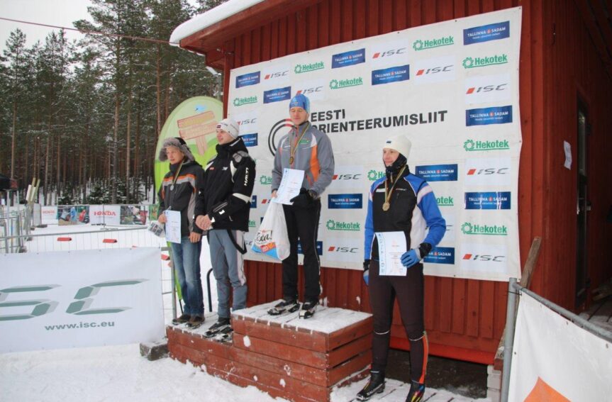 Suusaorienteerumise sprindimeistrid on Tiit Toomas ja Daisy Kudre