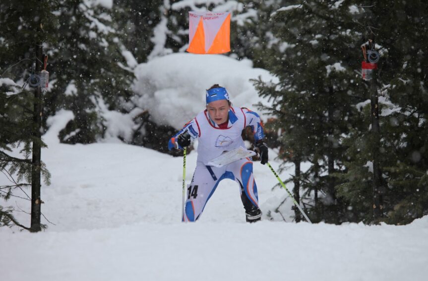 Daisy Kudre suusorienteerumise MK-etapil taas esikümnes.