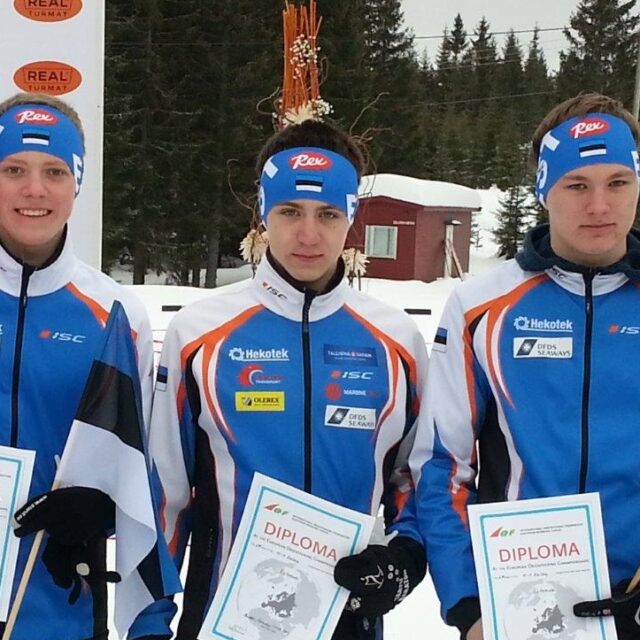Eesti teatevõistkonnad suusaorienteerumise MM-il poodiumikohtadel